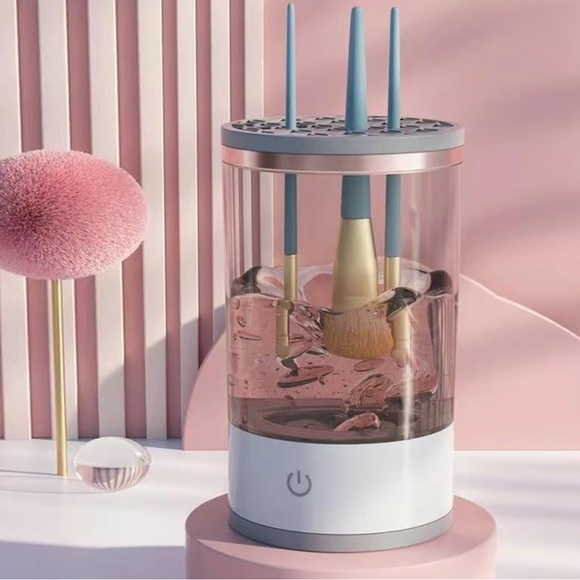 Electric Makeup Brush Cleaner Beauty Makeup Brushes Set BNWT in original box - Picture 2 of 12